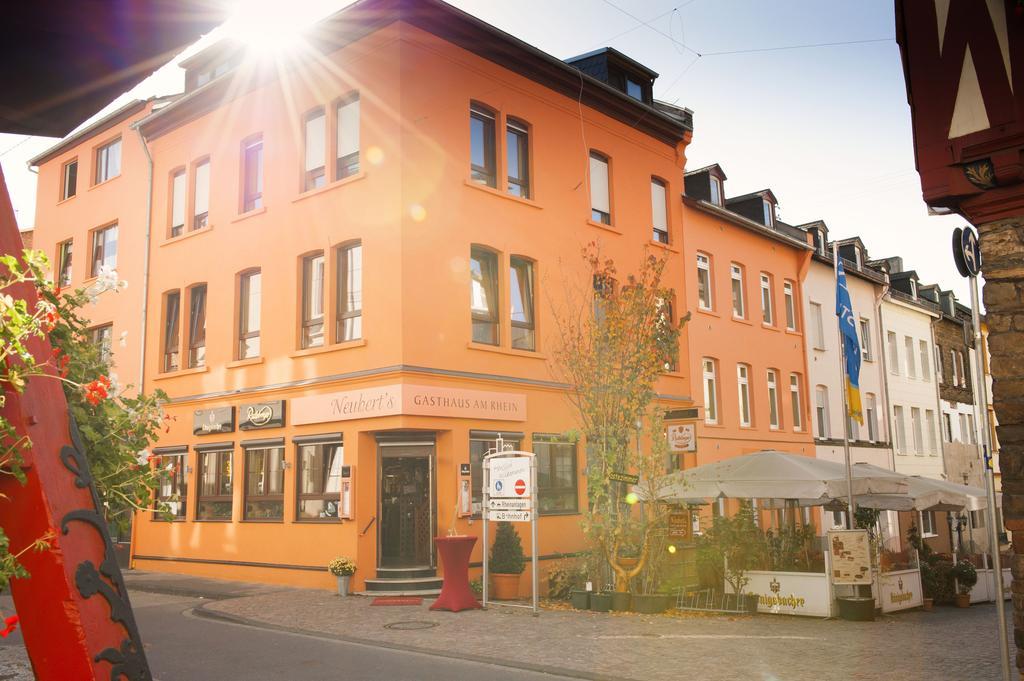 Neubert'S Gasthaus Am Rhein Lahnstein Buitenkant foto