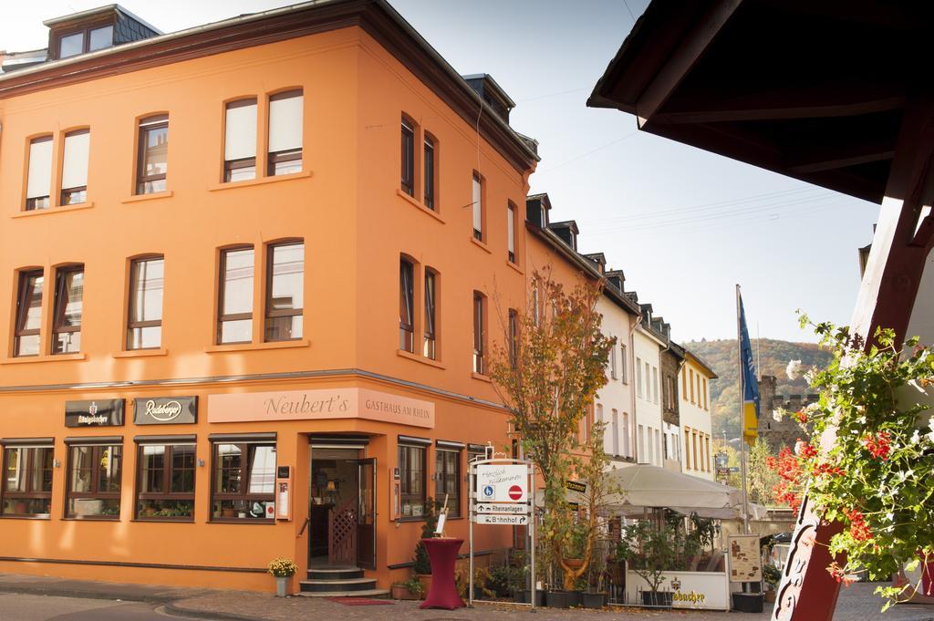 Neubert'S Gasthaus Am Rhein Hotel Lahnstein Buitenkant foto